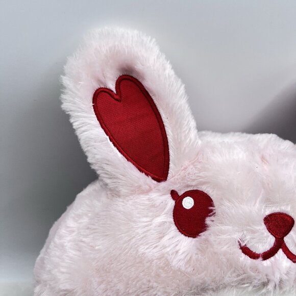 Sanrio Hello Kitty 13” Bunny Rabbit Suit Red Pink Hearts Plush - Picture 3 of 15